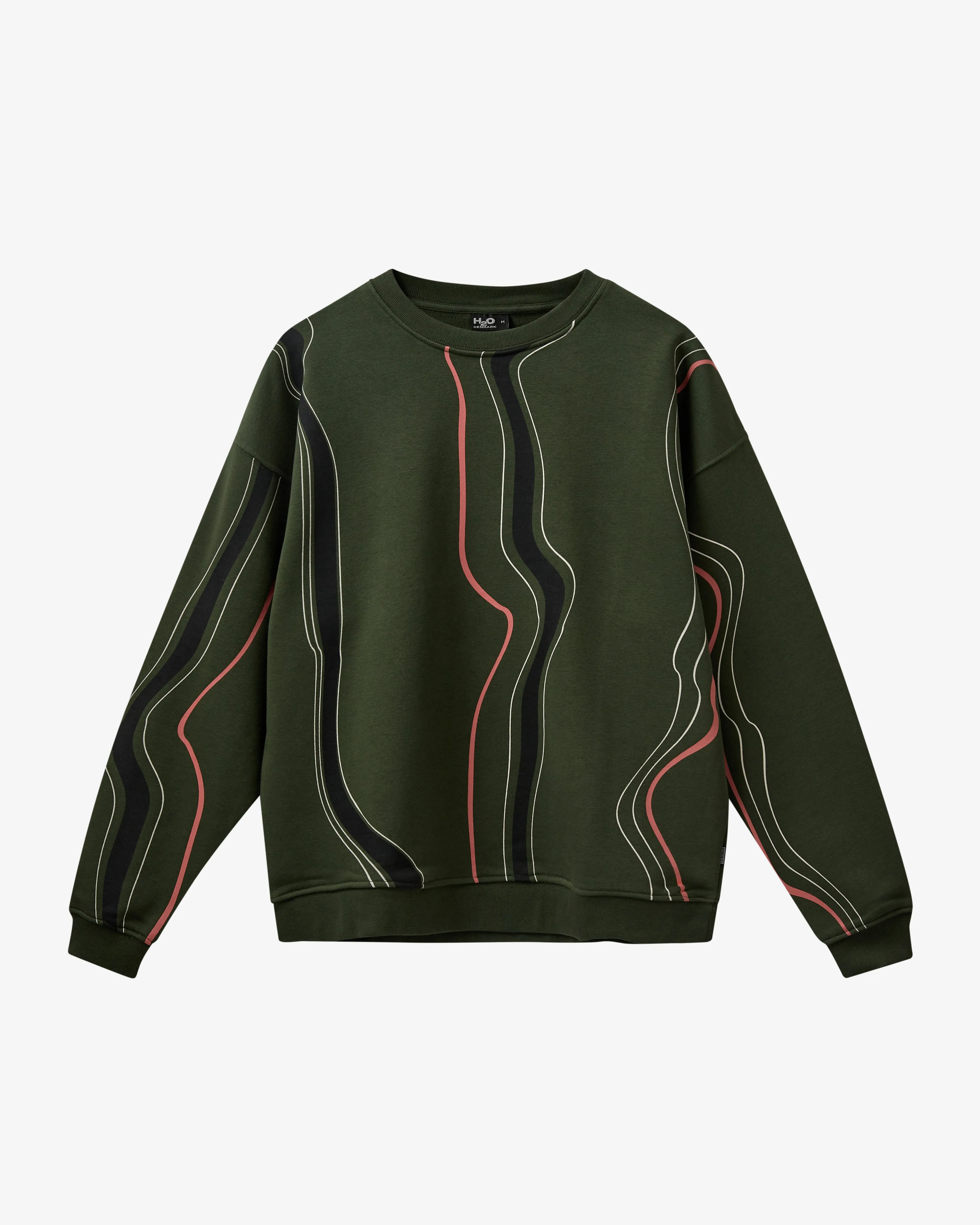 Wave Sweat O'Neck - Army