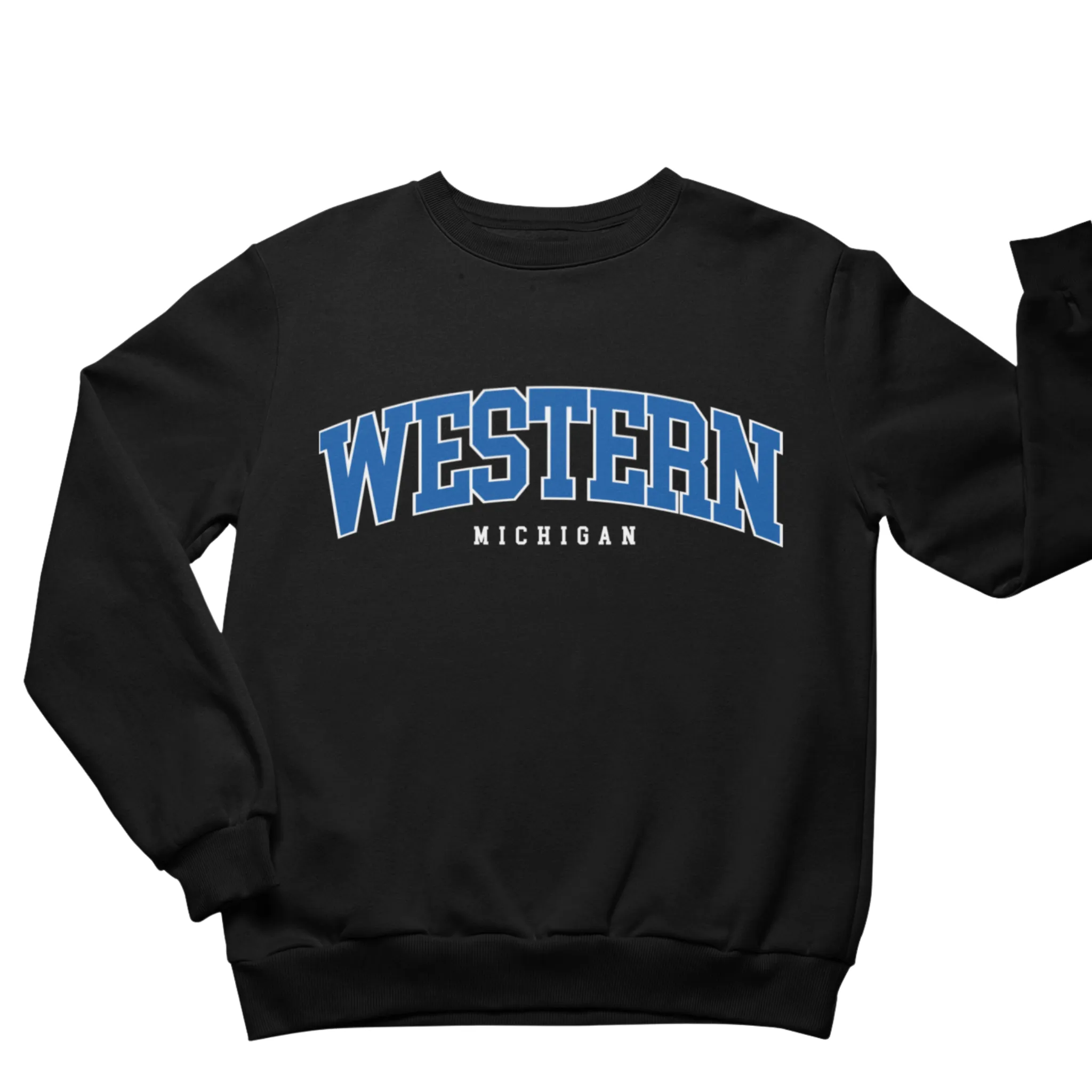 WESTERN MICHIGAN SWEAT - SVART