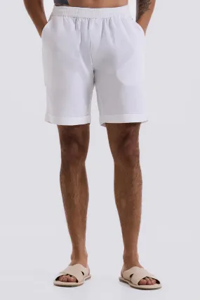 White Relax Shorts